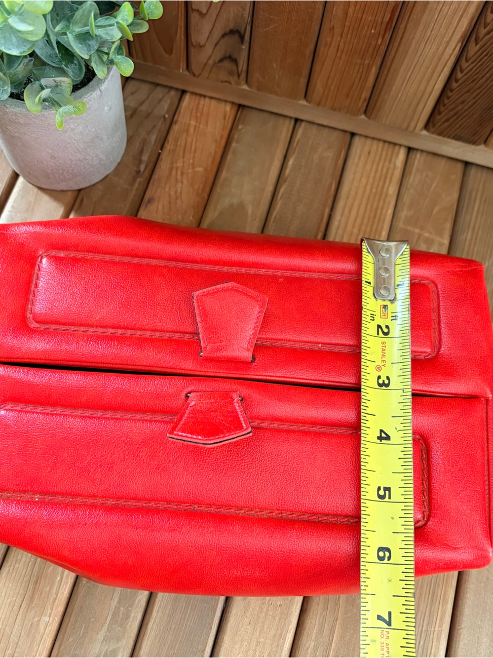 Vintage St Thomas Valet Kit Red Travel Case Retro Toiletry Grooming Bag - Picture 9 of 9